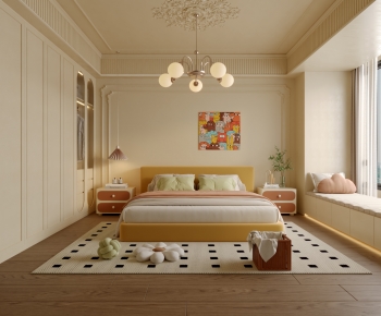 French Style Girl's Room Daughter's Room-ID:195647009