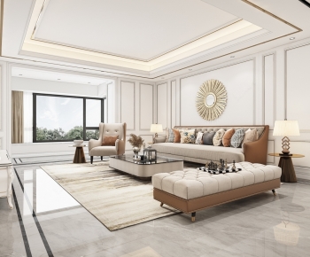 Modern A Living Room-ID:410698892