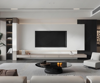 Modern A Living Room-ID:644943009