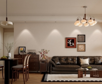 French Style A Living Room-ID:534822946