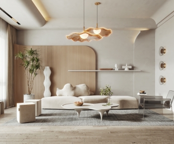 Modern A Living Room-ID:285192012