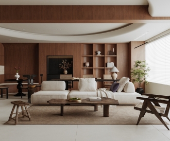 Modern A Living Room-ID:390692008