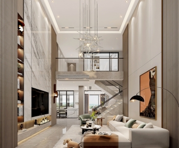 Modern A Living Room-ID:958754061