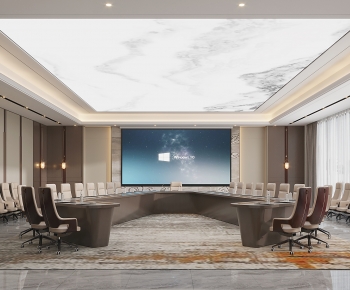 New Chinese Style Meeting Room-ID:870395902