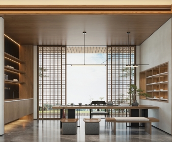 New Chinese Style Tea House-ID:826986078