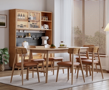 Modern Dining Table And Chairs-ID:446310026