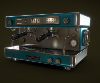 Modern Kitchen Electric Coffee Machine-ID:498297934