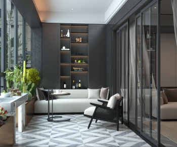 Modern Leisure Balcony-ID:711808926