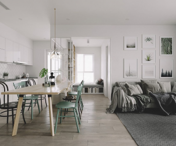 Modern A Living Room-ID:704406021