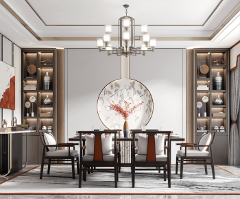 New Chinese Style Dining Room-ID:292803053