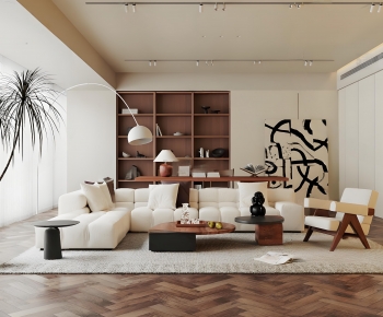 Modern A Living Room-ID:384507893