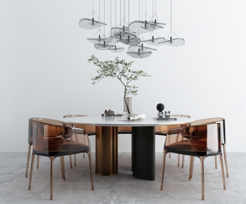 Modern Dining Table And Chairs-ID:762413984