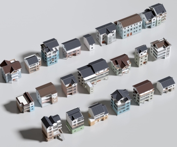 New Chinese Style Residential Building-ID:681449896