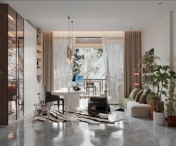 Modern A Living Room-ID:781327019