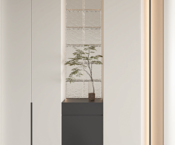 Modern Entrance Cabinet-ID:458456995