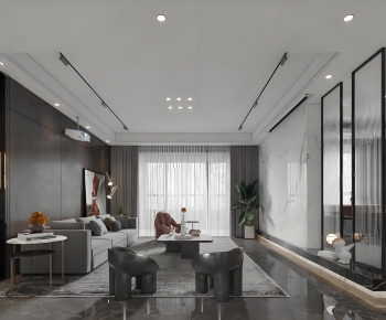 Modern A Living Room-ID:144153124