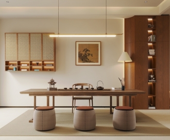 New Chinese Style Tea House-ID:259990938