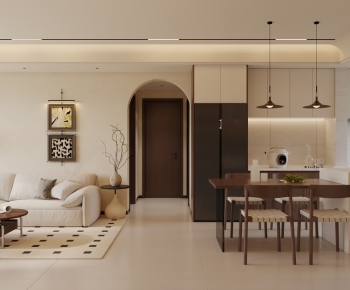 Modern A Living Room-ID:399653912