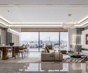 Modern A Living Room-ID:660861975