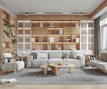 Nordic Style A Living Room-ID:688772922
