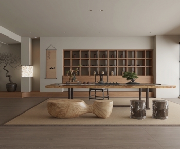 New Chinese Style Tea House-ID:223658087