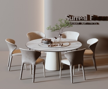 Modern Dining Table And Chairs-ID:908629894