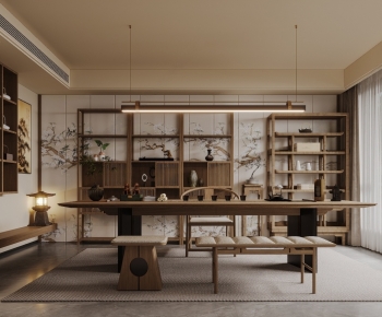 New Chinese Style Tea House-ID:587147005