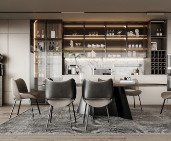 Modern Dining Room-ID:981508972