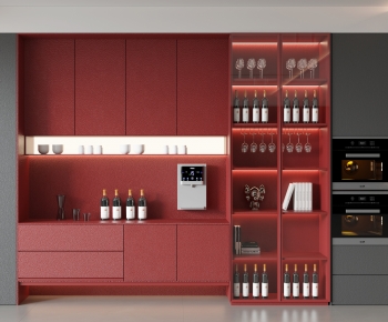Modern Wine Cabinet-ID:542572988