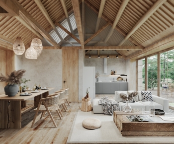 Wabi-sabi Style Residential Hostel-ID:857882028