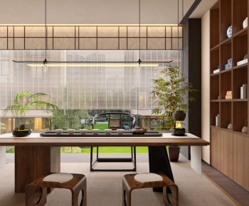 New Chinese Style Tea House-ID:195990099