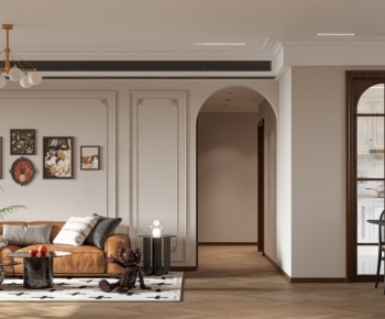 French Style A Living Room-ID:850276957