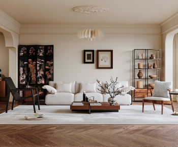 French Style A Living Room-ID:449368002