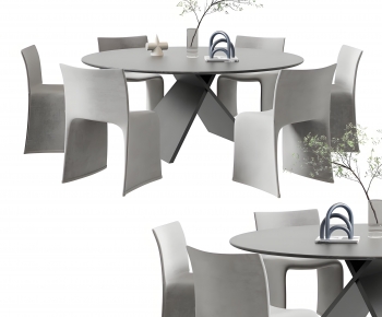 Modern Dining Table And Chairs-ID:482471944