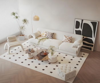 Modern Sofa Combination-ID:528609048