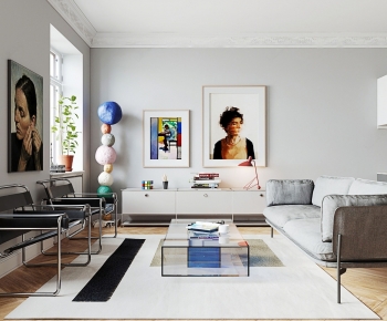 Modern A Living Room-ID:200650777