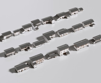 New Chinese Style Residential Building-ID:987983945