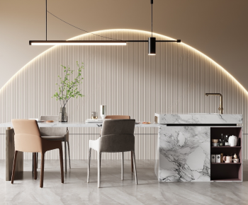 Modern Dining Table And Chairs-ID:722475053