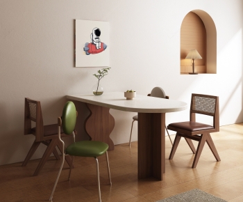 Modern Dining Table And Chairs-ID:708264111