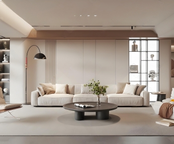 Modern A Living Room-ID:296228898