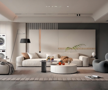 Modern A Living Room-ID:934001923