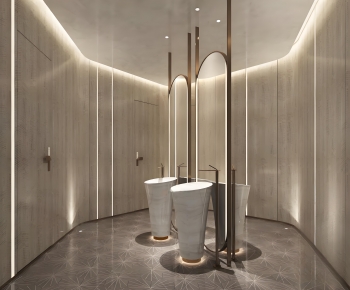 Modern Public Toilet-ID:728461037