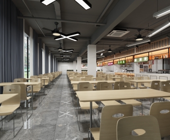 Modern Mess Hall-ID:377404932