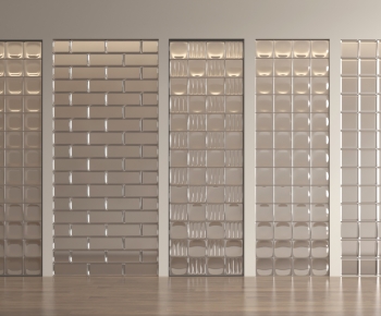 Modern Glass Screen Partition-ID:993016961