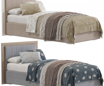Modern Single Bed-ID:927701009