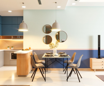 Nordic Style Dining Room-ID:621433974