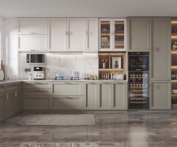 European Style Open Kitchen-ID:105791095