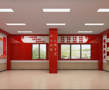 Modern Exhibition Hall-ID:907471907