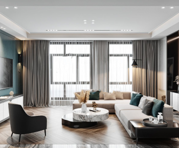 Modern A Living Room-ID:915899993