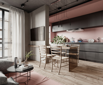 Modern Dining Room-ID:674849991